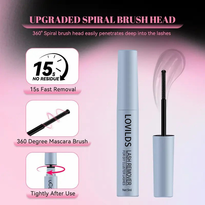 š„Last Day 60% OFF ā LOVILDS⢠3-in-1 Lash Bond, Seal & Remover ā Salon Lashes at Home