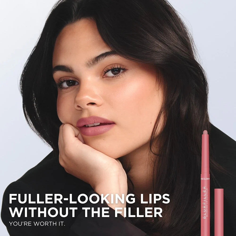【🔥Final 3 hours 60% off】:NESLEMY™ Blurfiller Blurring Lip Contour，Buildable Formula,Line, Define, Contour