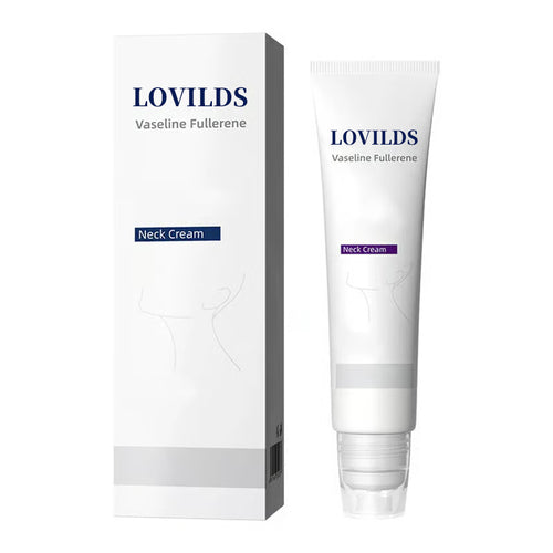 Roller Massage Neck Cream 🧴 Collagen & Hyaluronic Acid | Firms Neck, Reduces Wrinkles & Double Chin