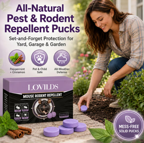 All-Natural Pest & Rodent Repellent Pucks