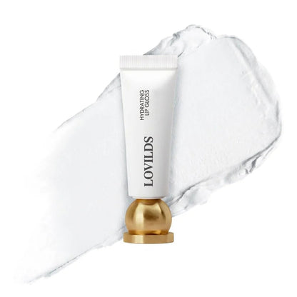 Hydrating Lip Gloss - High Shine & Tinted, Infused with Hyaluronic Acid, Jojoba Oil & Shea Butter