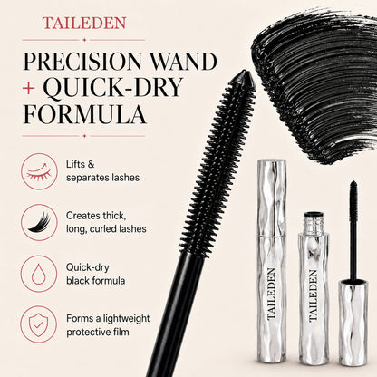 LAST DAY - BUY 1 GET 1 FREE💜Waterproof Curling & Lengthening Mascara