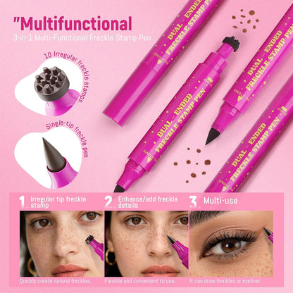 last-day-buy-1-get-1-free-Waterproof Freckle Pen – Natural Fake Freckles Makeup