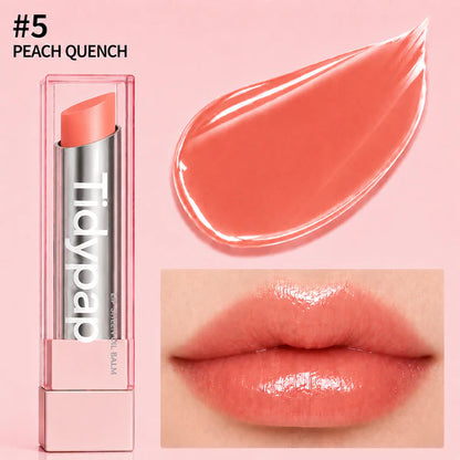 🔥Last Day Buy 1 Get 1 Free|Tidypap GLOW VEIL LIP SHEEN OIL BALM
