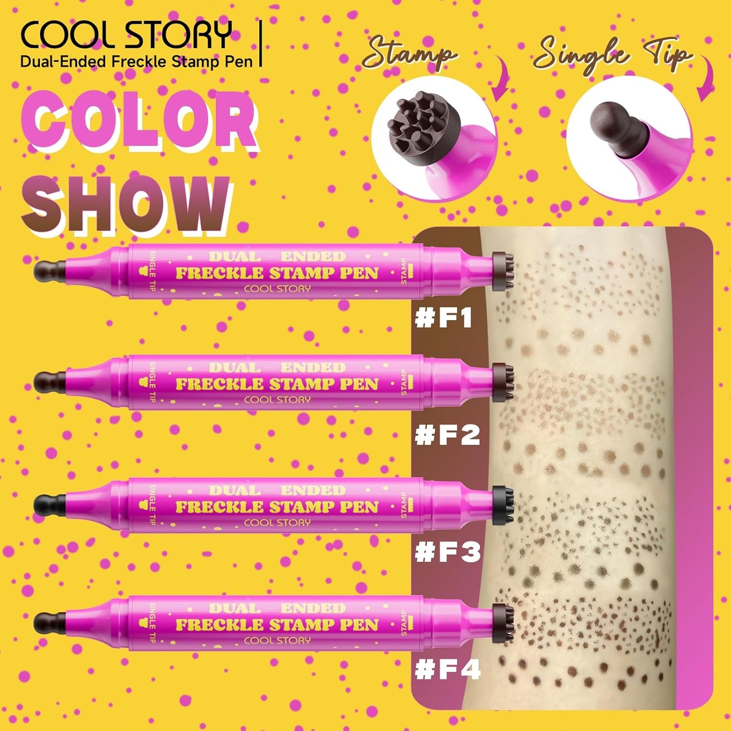 last-day-buy-1-get-1-free-Waterproof Freckle Pen – Natural Fake Freckles Makeup