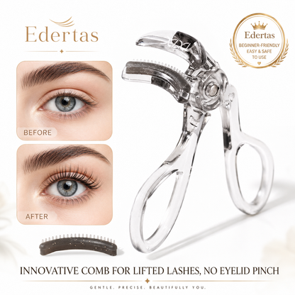 Edertas 2-in-1 Wide-Angle Lash Curler Set