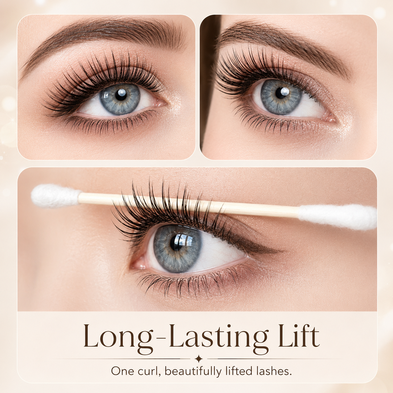 Edertas 2-in-1 Wide-Angle Lash Curler Set