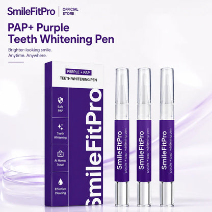 SmileFitPro PAP+ Purple Teeth Whitening Pen