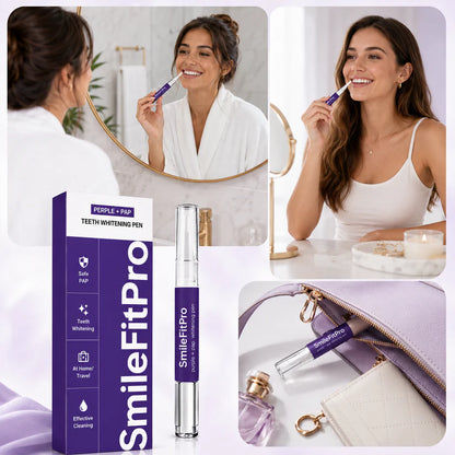 SmileFitPro PAP+ Purple Teeth Whitening Pen