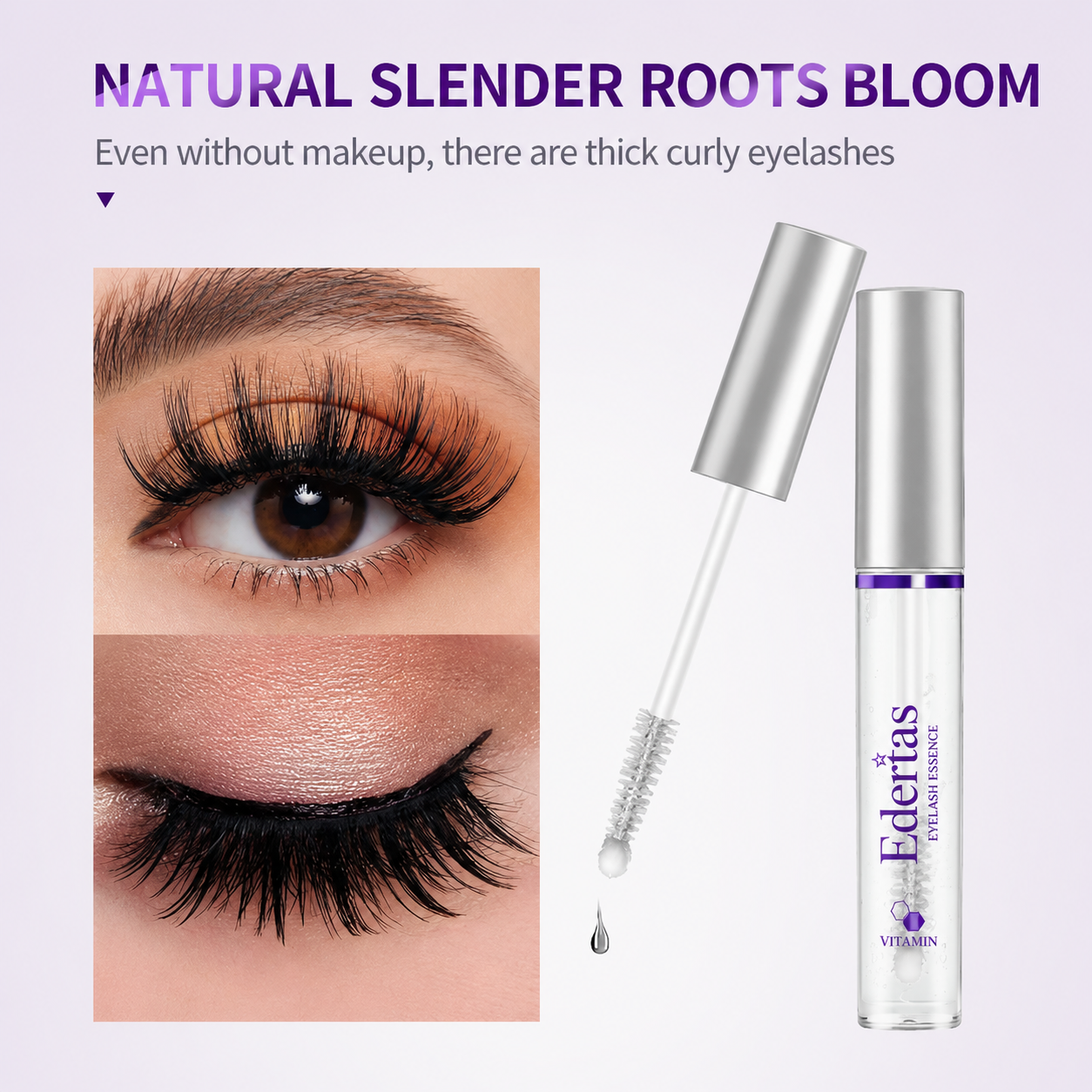 Edertas Eyelash Serum – Say Goodbye to Short, Sparse Lashes