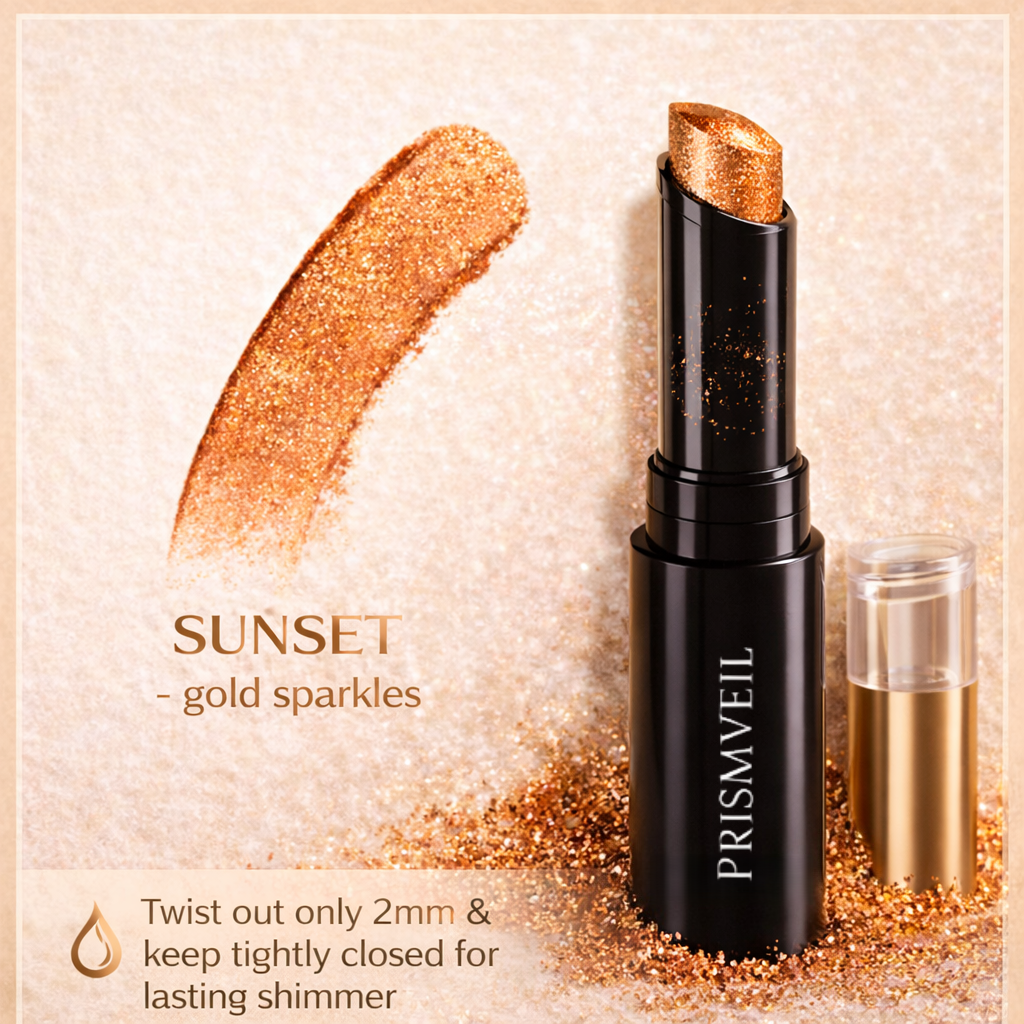 SUNSET - gold sparkles (save 10$)