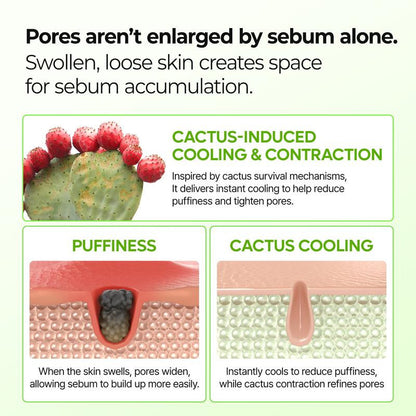 🌵✨ Instant Pore Eraser Cooling Balm