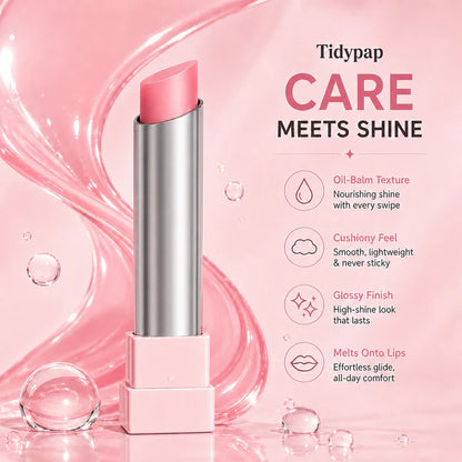 🔥Last Day Buy 1 Get 1 Free|Tidypap GLOW VEIL LIP SHEEN OIL BALM