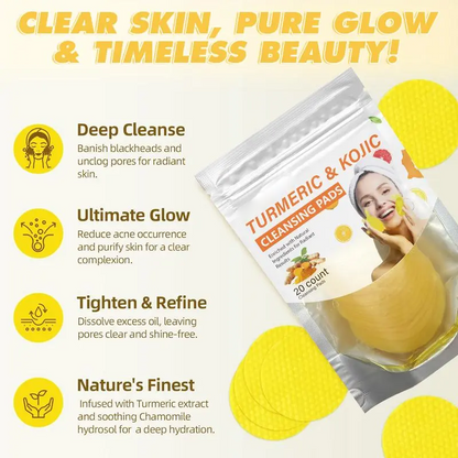 Turmeric & Kojic Acid Cleansing Pads