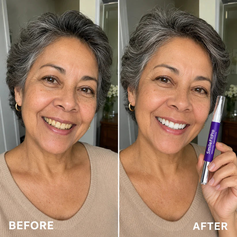 SmileFitPro PAP+ Purple Teeth Whitening Pen